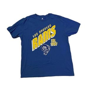 Los Angeles Rams T-shirt Large Blue